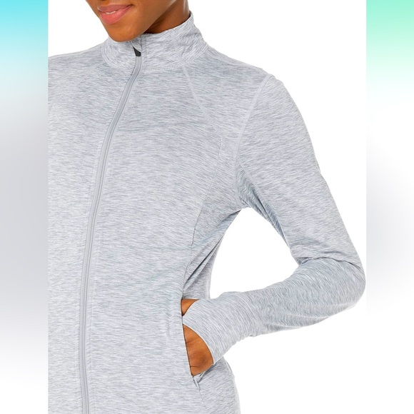 AMAZON ESSENTIALS | Women’s Brush Tech Stretch Full-Zip Jacket in S - Picture 2 of 7